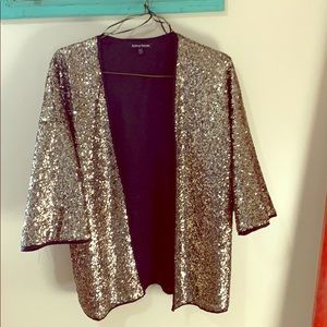 Gold sequin jacket